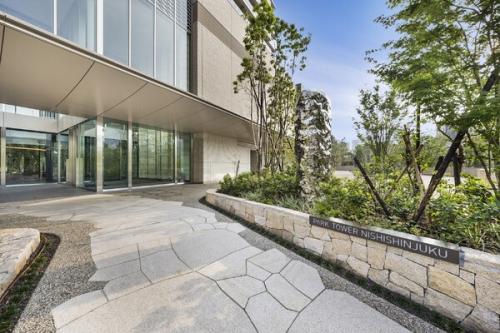 デザイン性に優れたエントランス