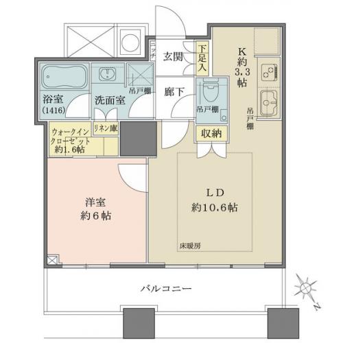 室内状況大変良好です。浴室：14×16サイズ、ウォークインクローゼット有り。
