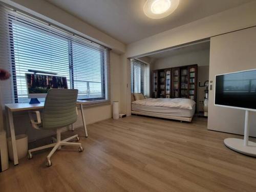 最上階の7階部分・角部屋、LDKは約12.5帖、LDに床暖房有り