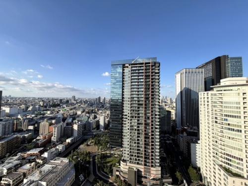 北側バルコニーからの眺望。