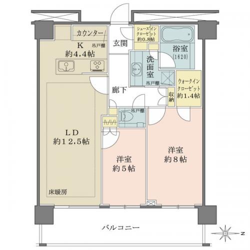 東京タワーや麻布台ヒルズを望むお部屋です。ぜひ、お気軽にお問合せくださいませ。