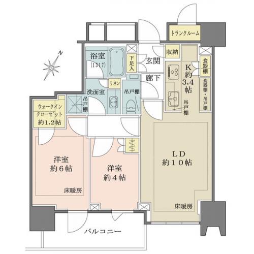 全居室に採光窓のついた明るいお部屋です。ぜひ、お気軽にお問い合わせください。