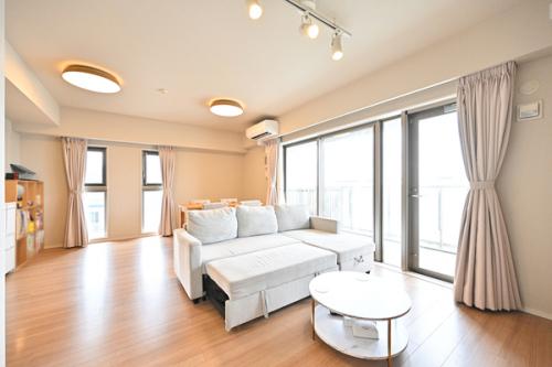 LD・各洋室は、柱の出っ張りがなく家具の配置がしやすい間取りです。