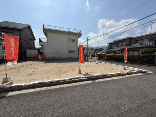 現地土地写真です。現況更地のNo.B区画です。