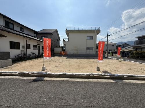 現地土地写真です。現況更地のNo.B区画です。