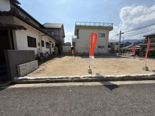 現地土地写真です。現況更地のNo.B区画です。