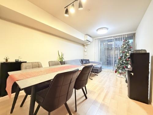 リビングの様子です。床暖房があり冬場も暖かくお過ごし頂けます。