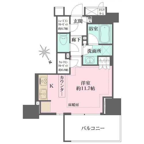 ウォークインクローゼット、シューズインクローゼット