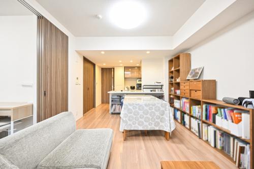 約14.7帖のリビングダイニングキッチン