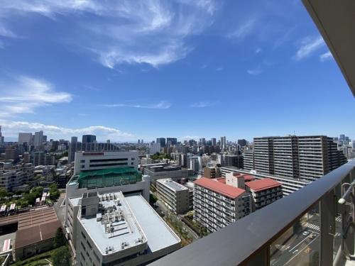 開放感のある西向き眺望