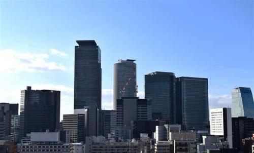 リビングから西側を望む