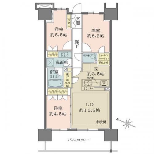 室内きれいにお使いです。【ミーレ】ビルトイン食洗器交換済(2023年4月頃)