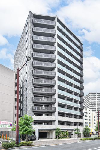 三菱地所レジデンス分譲、地上14階建、総戸数70戸のマンション
