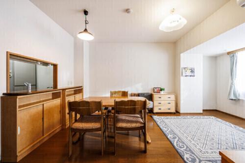 約11.1帖のリビングダイニング。