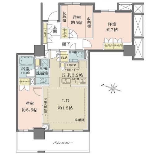 各居室には窓・収納がついており、一つの部屋としてしっかりとご使用いただけます。