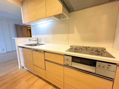 キッチンには食器洗浄乾燥機、ディスポーザーが搭載されております。