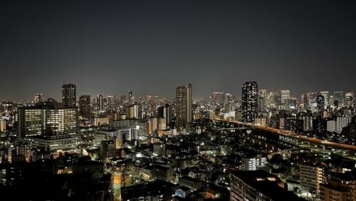バルコニーからの夜景