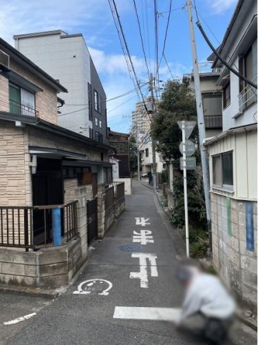 前面道路