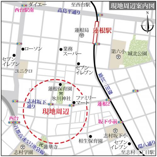 現地案内図