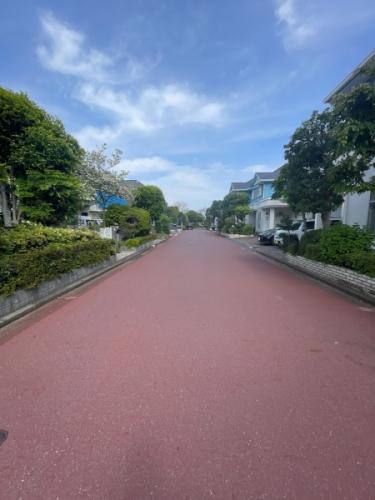 前面道路
