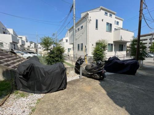 バイク置場 バイク置場