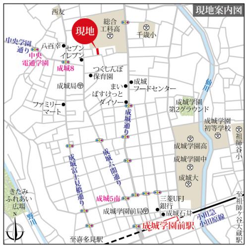 現地案内図