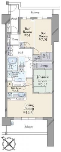 間取図