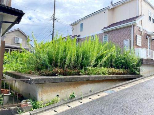 北西側現地