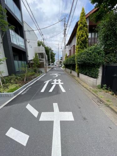 前面道路
