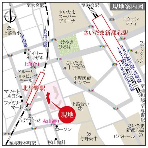 現地地図