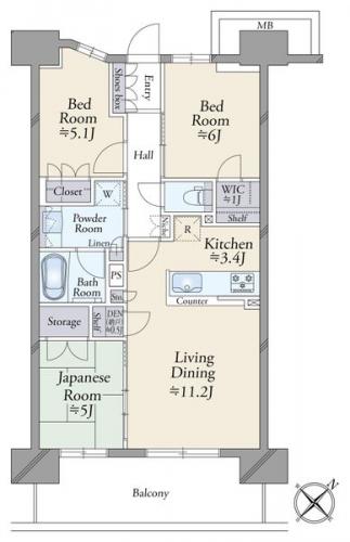間取図
