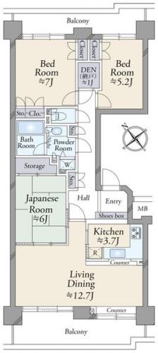 間取図(平面図)