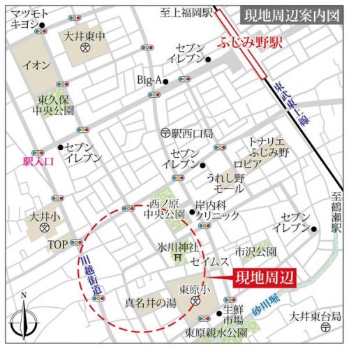 現地案内図