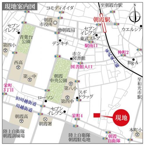 現地案内図