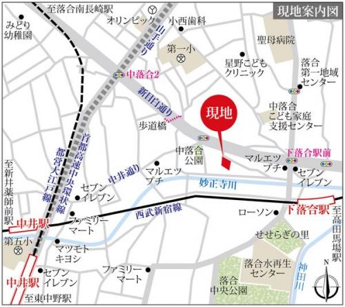 現地案内図