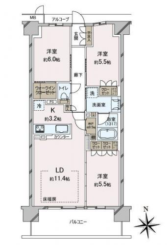 間取図(平面図)