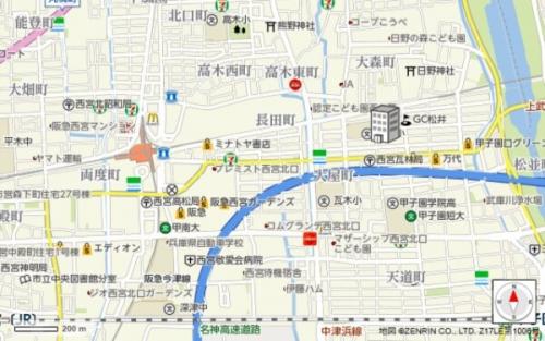 現地案内図 現地案内図