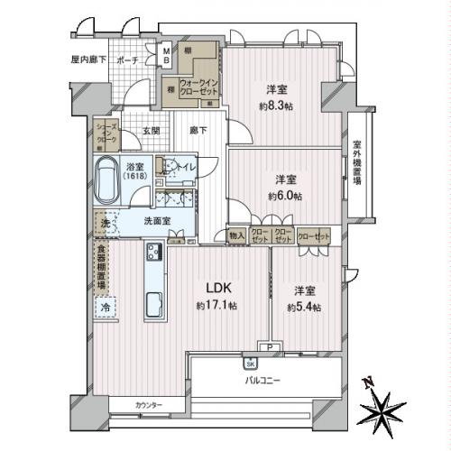 間取図(平面図)