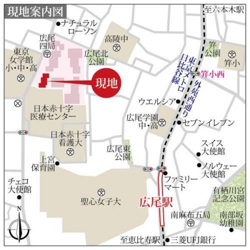 現地案内図