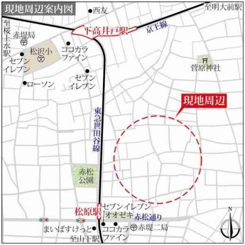 現地案内図