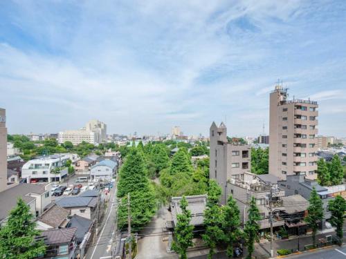 眺望：バルコニーより正面（北東）を望む