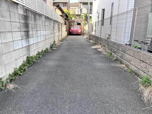 現地：駐車スペース（路地上部分）
