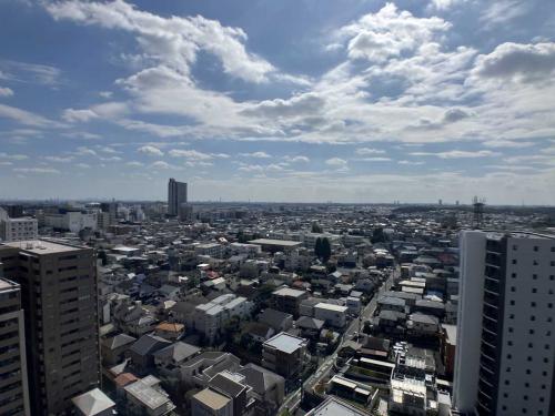 眺望：バルコニーから