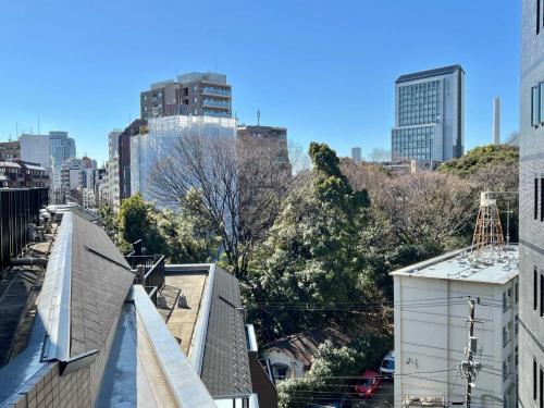 眺望：バルコニーから