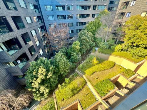 眺望：バルコニーから