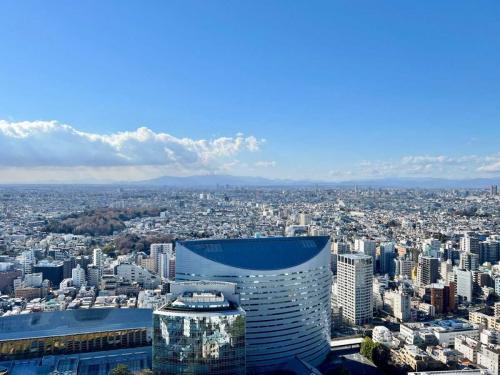 眺望：バルコニーから