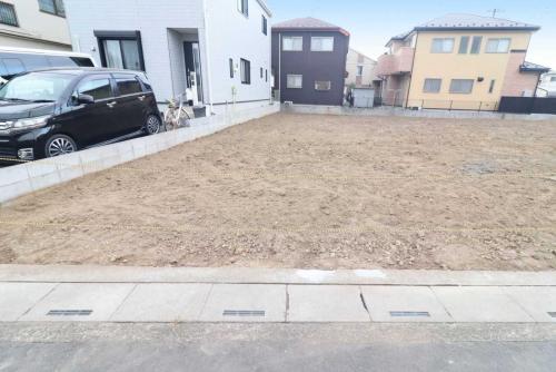 現地:全3区画/対象地手前側 現地:全3区画/対象地手前側