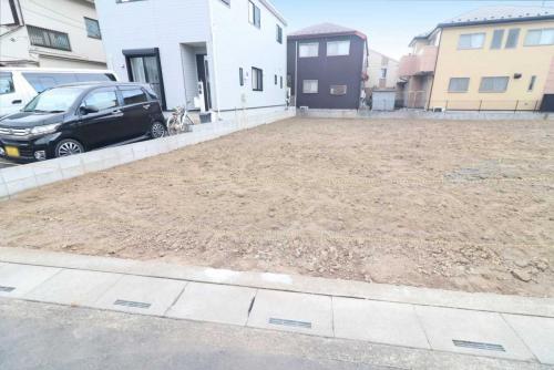 現地:全3区画/対象地手前側 現地:全3区画/対象地手前側