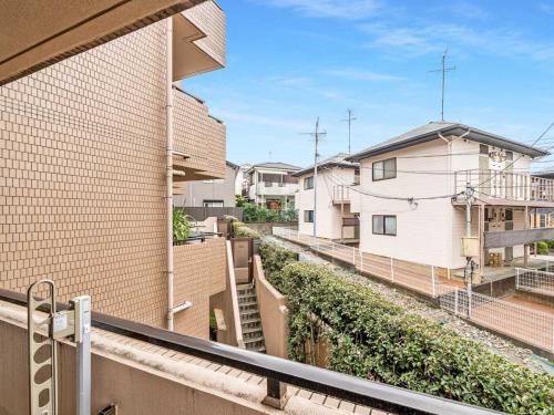 眺望：バルコニーから