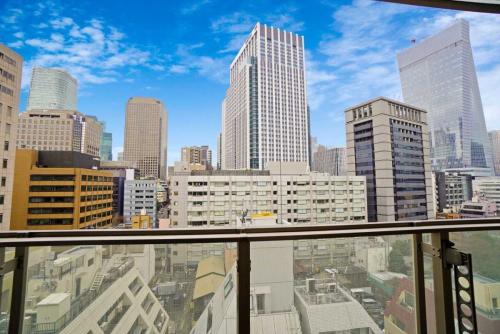 眺望：バルコニーから